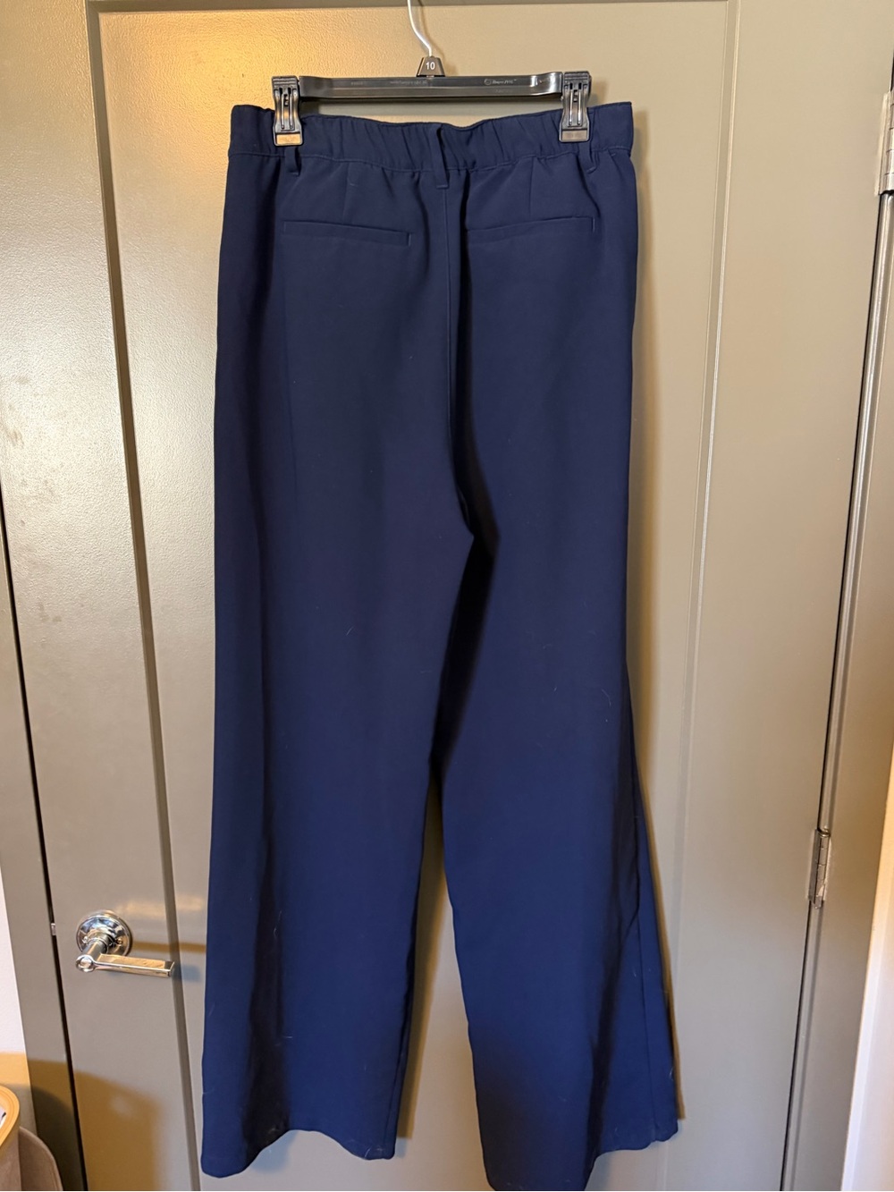 Gap Easy Trouser Navy Dress Pants - Picture 2 of 2